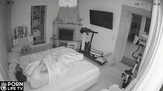 Young lovers have an anal sex hidden IP camera