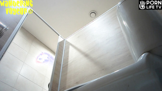 Wandering Voyeur - Mall Toilet-479