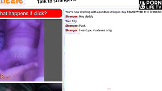 Omegle Porn - White Teen Says She Wants A Black Baby