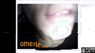 Omegle Porn - Omegle Girl Begs For Cum In Her Sluty Mouth 2