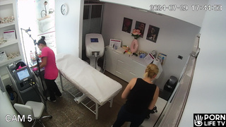 Extreme hair removal for lesbian blonde sex worker in Thailand