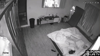 Innocent Dutch brunette student girl gets fucked by her husband spy cam