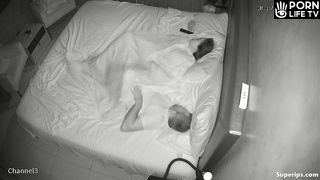 ﻿Mature sleeping woman gets fucked in her bed