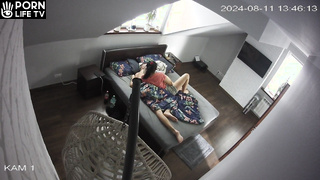 Beautiful Australian dirty couple anal sex hidden IP cam