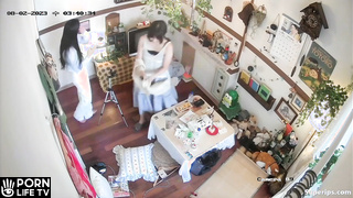 Gorgeous Japanese girls changing clothes