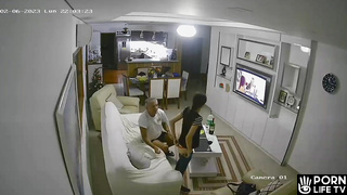 Real married couple having sex in their bed live stream