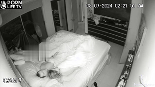 Naughty mature parents fuck in their bed