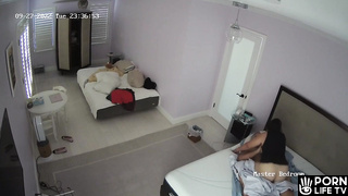 Mature German couple fucks in their Airbnb room