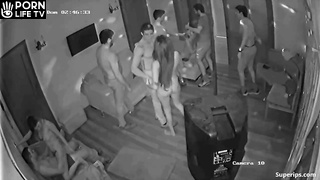 Night sex party takes place in Europe