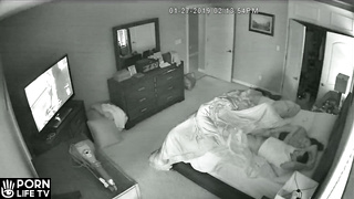 Parents couple have sex in their room