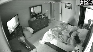 Parents couple have sex in their room