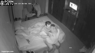 Newlywed couple has sex