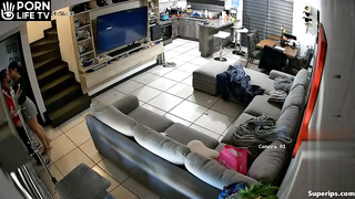 Tattooed man fucks a teen prostitute in his house