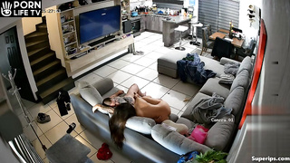 Tattooed man fucks a teen prostitute in his house