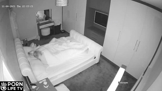 American blonde teen is masturbating in her sleep