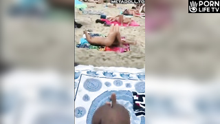 Free nude beach voyeur video