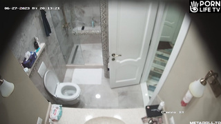 Asian voyeur shower