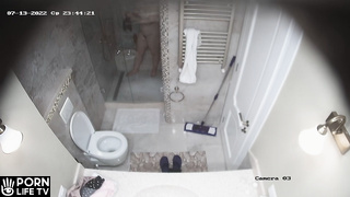 Voyeur shower porn