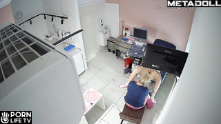 Russian teen girl getting first naked gyno exam and ultrasound