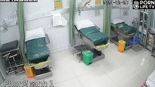 Spy cam Maternity hospital in Russia