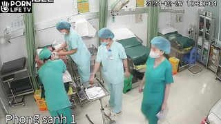 Spy cam Maternity hospital in Russia