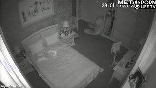 Tender teenage Ukrainian girl sleeps naked in her bed