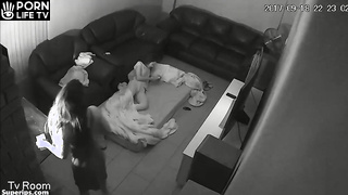 Italian teen sisters fuck on the floor