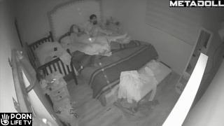 Real married couple having sex brutally in their bed live stream