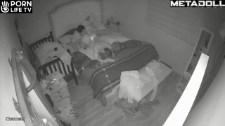 Real married couple having sex brutally in their bed live stream