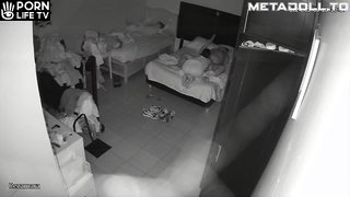 Real Belgian couple having sex in their bed wildly live