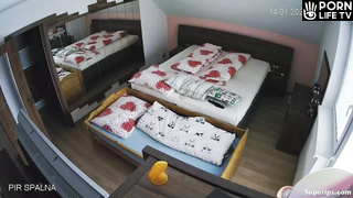 Mature European blonde gets fucked in her bed