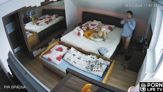 Mature European blonde gets fucked in her bed