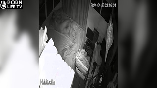 My girlfriend's parents having sex wildly in their bed leaked record