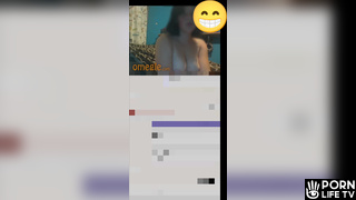 Omegle Porn - White Chick Turns Me On By Showing Her Tits