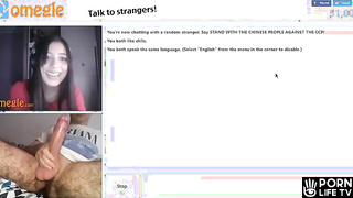 Omegle Porn - Chilena Vs Big Cock