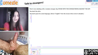 Omegle Porn - Chilena Vs Big Cock