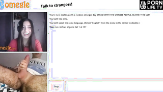 Omegle Porn - Chilena Vs Big Cock