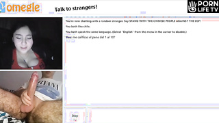 Omegle Porn - A Chilean Slut Falls In Love With Her First Cock