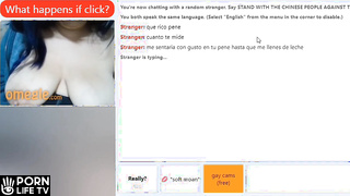 Omegle Porn - Licking Her Boobs And Moaning For Cum