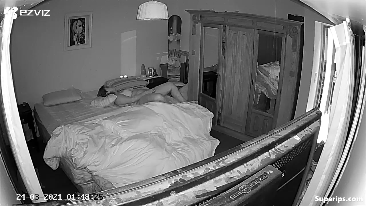 Granny Latina masturbates in her bed