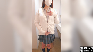 SS級Gカップ女神パーカーJKの毎朝盗撮とトイレオナ【本編】＆カフェ利用客がまた乱入からの中田氏立ちバック！（期間限定特典）