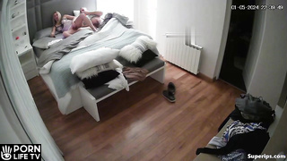 Mature British couple filming while fucking