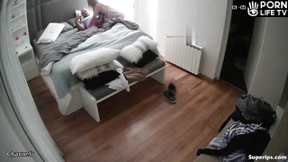 Mature British couple filming while fucking