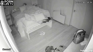 British married couple fucks in their bedroom