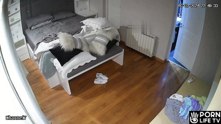 British married couple fucks in their bedroom